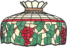Worden RC22-8 Traditional Grape Lamp Pattern