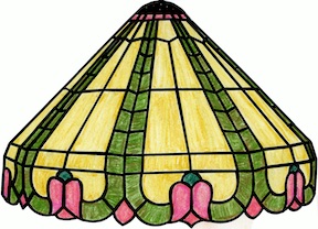 Worden SC20-8 Art Nouveau Lamp Pattern