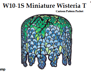 Worden W10-1 Mini Wisteria Lamp Pattern