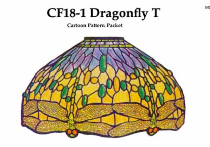 Worden CF18-1 Dragonfly T Lamp Pattern w/ Filigrees