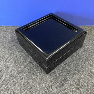 Black Lacquer Tile Box WTA701