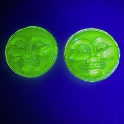 Round Moon Face 40mm Jewel CMF40-313 Face Vaseline Yellow