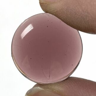 Smooth 25mm Round Jewel FB25-06 Amethyst