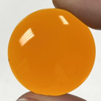 Smooth 35mm Round Jewel FB35-09 Orange