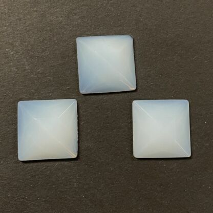 Faceted Square 18mm Jewel - Opal FQ18-11 - Image 2