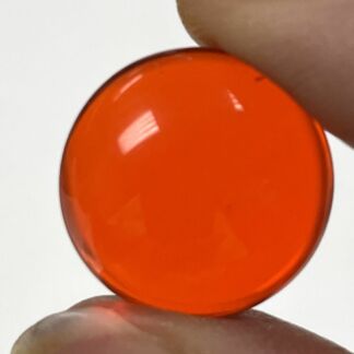 Smooth Round 18mm Jewel- MC18-09 Orange