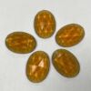 OV2518-02 Faceted Oval 18mm x 25mm Jewel Amber