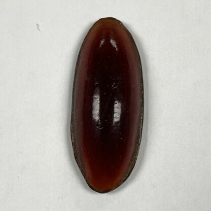 Old World Smooth Oval Jewel - OV4920-21 Dark Amber - Image 2