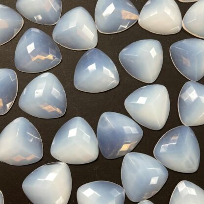 Faceted 35mm Rounded Triangle Jewel TRI35-11 Opal - Image 2