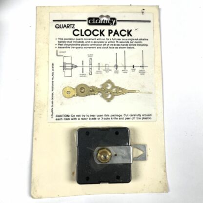 Clarity Quartz Clock Pack
