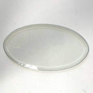 Clear Oval Bevel-6" x 11"