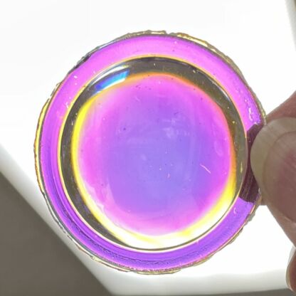 Dichroic Round Jewel AG4014-01 Smooth