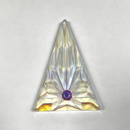 DR7652-01 Pressed Triangle Jewel-Clear Dichroic - Image 2