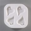 LF133 Quad Heart Holey Mold