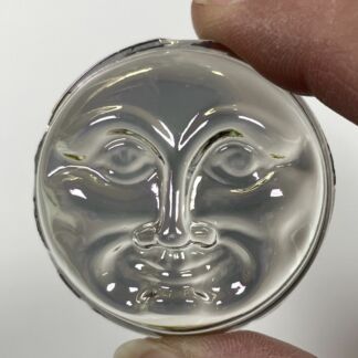 Dichroic Moon Face Round 40mm Jewel MF43-01