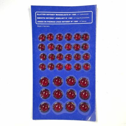 Odyssey Smooth Red Jewel Set - For 14" Dragonfly OD1585-10