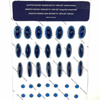Odyssey Smooth Turq. Jewel Set - For 20" Dragonfly OD1495-05