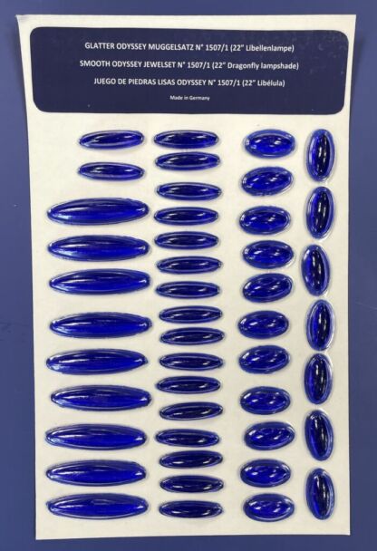 Odyssey Smooth Blue Jewel Set - 22" Dragonfly OD1507-04 - Image 2