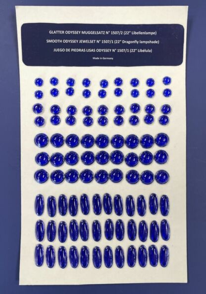 Odyssey Smooth Blue Jewel Set - 22" Dragonfly OD1507-04 - Image 3