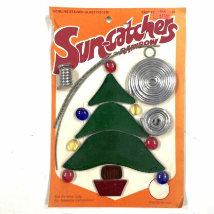 Pre-Cut Glass Kit - Tree Suncatcher