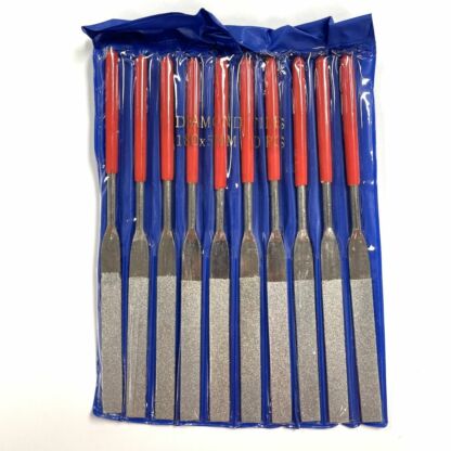 10 pc. Flat Diamond File Set - DD180