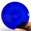 Rondel Handblown Glass 4" Cobalt Blue RB4403