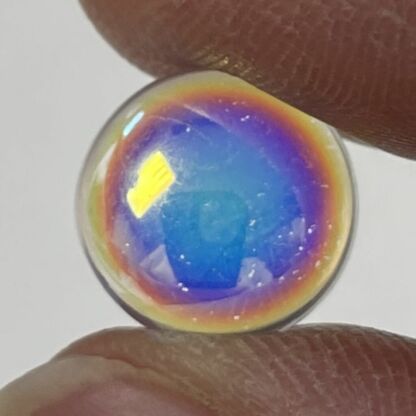 Dichroic 12mm Jewel DM12-01 Clear Smooth - Image 2