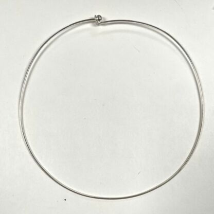 Silver Plated Choker Necklace -#JL16NW