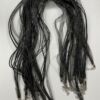 18" Organza Ribbon & Cord Necklace Black/Grey- 10 pc. JL48B