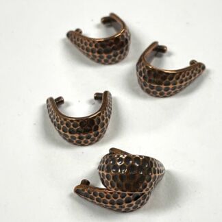 Copper Pendant Bail #JL-5779 Set of 5