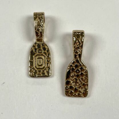 Gold Plated Value Bails Floral-VF-04 - Pkg 24 pc.