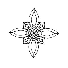 Clear Beveled Glass Cluster - SB11