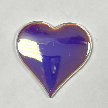 Dichroic Heart 40mm Jewel- Clear DH3601 - Image 2