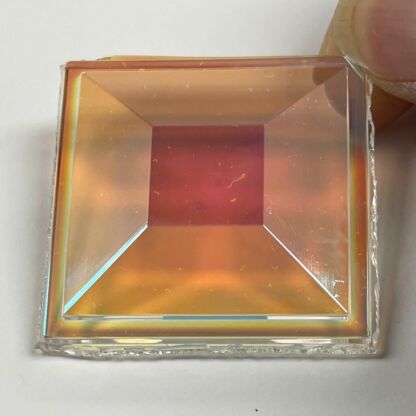 DS40-01 Dichroic Square 40mm Jewel -Clear - Image 2