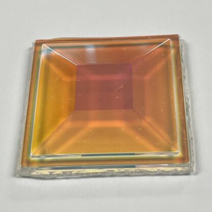 DS40-01 Dichroic Square 40mm Jewel -Clear - Image 3