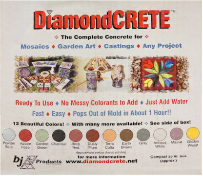 DiamondCrete Stepping Stone Mix - Golden Wheat - 25 pound Box