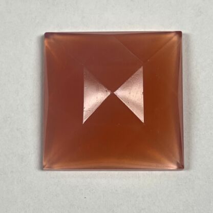 Faceted Square 25mm Jewel - Pink Opal FQ25-17 - Image 3