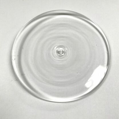 Handblown Rondel Clear CC150-01 (150mm / 6") - Image 2