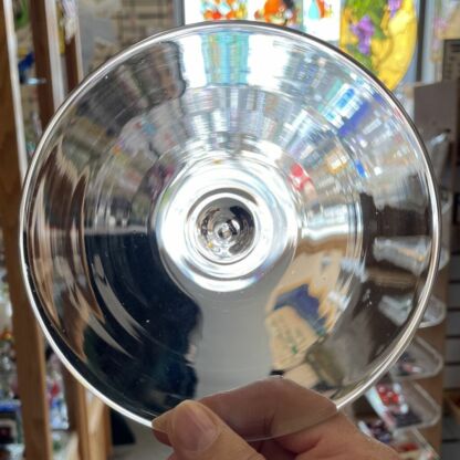 Handblown Rondel Clear CC150-01 (150mm / 6")