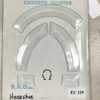 Clear Beveled Glass - Horseshoe MEC119