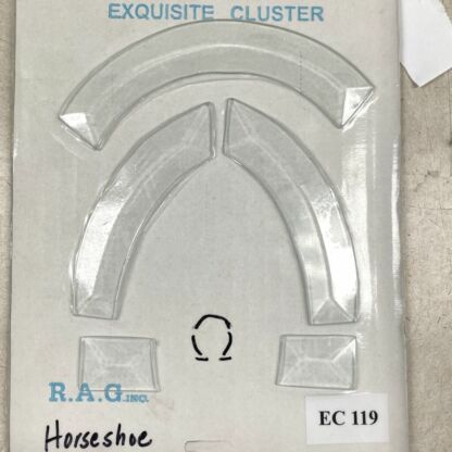 Clear Beveled Glass - Horseshoe MEC119