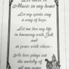 94036CF Let There Be Music Beveled Mirror - Image 4