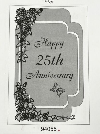 94055CF 25th Anniversary Beveled Mirror - Image 4