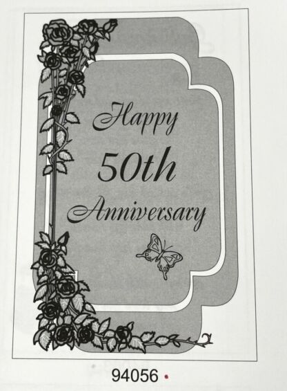 94056CF 50th Anniversary Beveled Mirror - Image 4