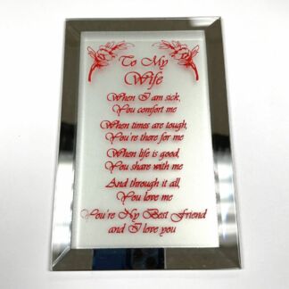 94075CF Wife Beveled Mirror