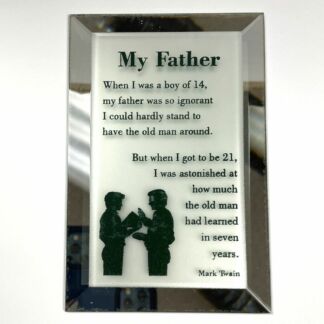 94035CF My Father Beveled Mirror