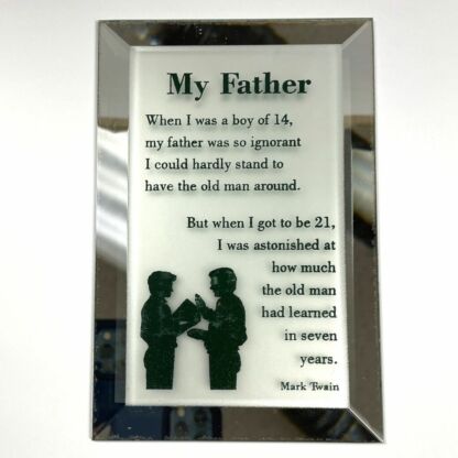 94035CF My Father Beveled Mirror
