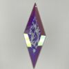 A Dichroic Diamond Bevel Glass 2" x 6" Glue Chip DF190