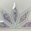 A Dichroic Diamond Bevel Glass 2" x 6" Glue Chip DP200 - Image 3