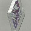 A Dichroic Diamond Bevel Glass 2" x 6" Glue Chip DP200 - Image 4